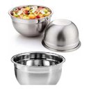 Ver imagem 3 de Jogo de Bowls Inox Profissional 6 Peças - o Kit Completo para Sua Cozinha