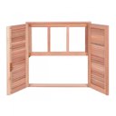 Ver imagem 3 de Kit com 2 Janelas Guilhotina com Ferragem Je821 Esel 100x120x12cm