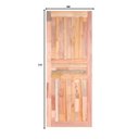 Ver imagem 4 de Kit com 2 Portas de Madeira Folha 210cmx80cmx3cm Pe801 Pop Esel
