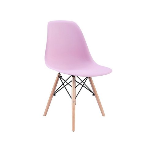 Cadeira Eiffel Dsw Madeira Eames Rosa