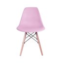 Ver imagem 4 de Cadeira Eiffel Dsw Madeira Eames Rosa