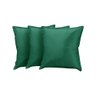 Kit 3 Almofadas Decorativas Bali Veludo Verde - 1