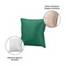 Kit 3 Almofadas Decorativas Bali Veludo Verde - 3
