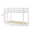 Ver imagem 4 de Beliche Montessoriana em Madeira Maciça Branco