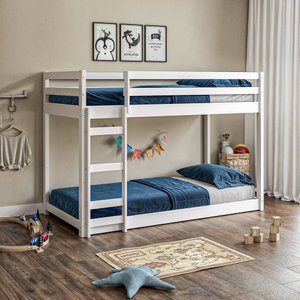 Beliche Montessoriana em Madeira Maciça Branco