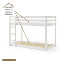 Ver imagem 3 de Beliche Montessoriana em Madeira Maciça Branco