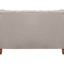 Ver imagem 5 de Namoradeira Realeza Sofá Chesterfield Decoração Sala Recepção Estilo Retrô Bege Claro