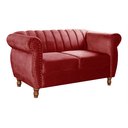 Ver imagem 2 de Namoradeira Realeza Sofá Chesterfield Decoração Sala Recepção Estilo Retrô