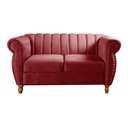 Ver imagem 4 de Namoradeira Realeza Sofá Chesterfield Decoração Sala Recepção Estilo Retrô