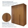 Guarda-roupa 4 Portas 100% Mdf Versátil - 8