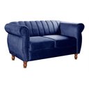 Ver imagem 2 de Namoradeira Realeza Sofá Chesterfield Decoração Sala Recepção Estilo Retrô