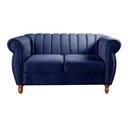 Ver imagem 4 de Namoradeira Realeza Sofá Chesterfield Decoração Sala Recepção Estilo Retrô