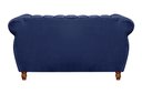 Ver imagem 5 de Namoradeira Realeza Sofá Chesterfield Decoração Sala Recepção Estilo Retrô Azul Marinho