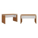 Ver imagem 2 de Conjunto para Escritório 2 Mesas Operacionais 1450 em Tamburato