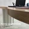 Conjunto para Escritório 2 Mesas Organic em Tamburato - 10