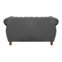 Ver imagem 5 de Namoradeira Realeza Sofá Chesterfield Decoração Sala Recepção Estilo Retrô