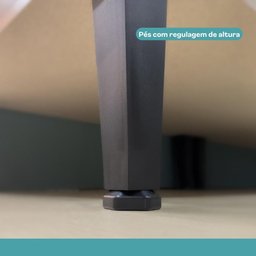 Armário de Cozinha Completa C Balcão Miami Studio Carraro Off White C Freijó - 2