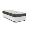 Ver imagem 1 de Cama Base Box Solteiro Branco Colchão Iso 100 D33 - Ortobom