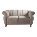 Ver imagem 4 de Namoradeira Realeza Sofá Chesterfield Decoração Sala Recepção Estilo Retrô