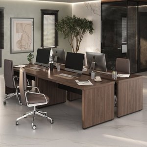 Conjunto Executivo 4 Mesas Tamburato 1600