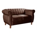 Ver imagem 2 de Namoradeira Realeza Sofá Chesterfield Decoração Sala Recepção Estilo Retrô