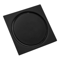 Ralo Click Quadrado 15 Cm Preto Fosco - 4
