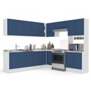 Ver imagem 1 de Cozinha Completa 9 Peças com Rodapé Pérola Yescasa