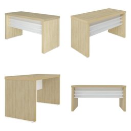 Conjunto para Escritório com 4 Mesas Tamburato 1400 - 2