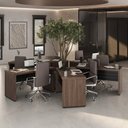 Ver imagem 1 de Conjunto para Escritório com 6 Mesas Tamburato 1400