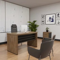 Conjunto para Escritório com 6 Mesas Tamburato 1400 - 10