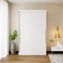 Ver imagem 1 de Guarda Roupa 2 Portas de Correr 2 Gavetas Gênova Plus Branco
