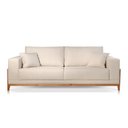 Ver imagem 3 de Sofá Fixo Magnus 3 Lugares Luxo 2,30m Elegância e Sofisticação