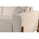 Ver imagem 5 de Sofá Fixo Magnus 3 Lugares Luxo 2,30m Elegância e Sofisticação