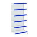 Ver imagem 1 de Gondola Parede 196 Farmacia Continuação 6 Bandeja Pe Azul - Amapá