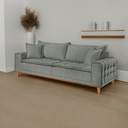 Ver imagem 2 de Sofá Fixo Orfeu 3 Lugares Luxo 2,00m