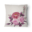 Ver imagem 2 de Kit 3 Capas de Almofada 43x43cm - Floral - Tecido Veludo 100% Poliéster