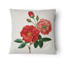 Ver imagem 3 de Kit 3 Capas de Almofada 43x43cm - Floral - Tecido Veludo 100% Poliéster