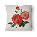 Ver imagem 3 de Kit 3 Capas de Almofada 43x43cm - Floral - Tecido Veludo 100% Poliéster