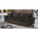 Ver imagem 5 de Sofá Fixo Orfeu até 3 Lugares Luxo 2,20m