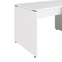 Ver imagem 7 de Espaço de Trabalho em L P/ 2 Pessoas 120cm Pés Painel F5 Cor:branco
