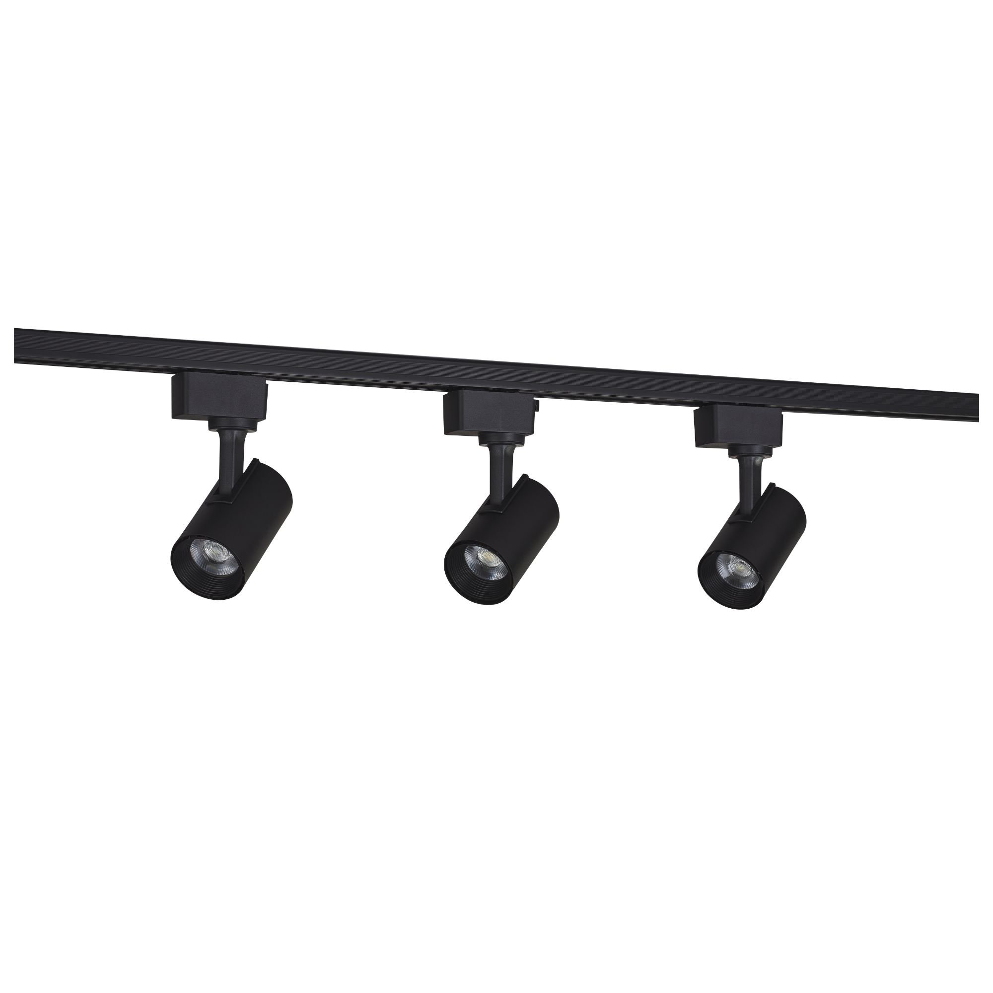 Kit 1 Trilho Pop T1 3 Spots 5w 3000k Luz Quente Bivolt Preto Avant - 1