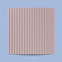 Ver imagem 3 de Painel Ripado Eva Laminado Autocolante 10cm Play | Valor do Metro Rosa