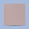 Painel Ripado Eva Laminado Autocolante 10cm Play | Valor do Metro Rosa - 3