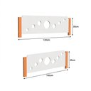 Ver imagem 5 de Beliche Infantil Solteiro Star com Cama Auxiliar Branco com Mel - Divaloto Móveis + Acompanha Lousa