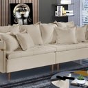 Ver imagem 5 de Sofá Fixo Atlas 3 Lugares Luxo 1,80 M