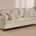 Ver imagem 2 de Sofá Fixo Atlas 3 Lugares Luxo 1,80 M