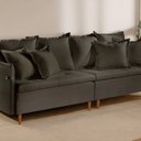 Ver imagem 2 de Sofá Fixo Atlas 3 Lugares Luxo 1,80 M