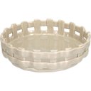 Ver imagem 1 de Centro Mesa Decorativa Fruteira Home&co Cerâmica 6x21x21cm Marfim