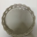 Ver imagem 5 de Centro Mesa Decorativa Fruteira Home&co Cerâmica 6x21x21cm Marfim