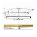 Ver imagem 3 de Sofá Fixo 3 Lugares Luxo 180 cm Argos Cinza